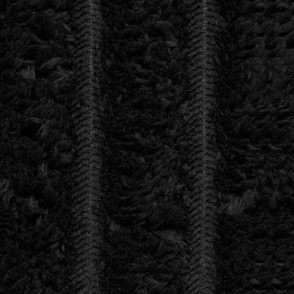 vidaXL Koce narzutowe 6 pcs Czarny 270 x 240 cm Polar