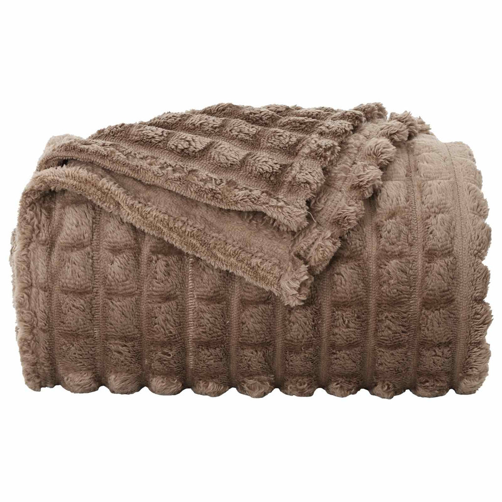 vidaXL Koc Camel 150 x 130 cm Polar