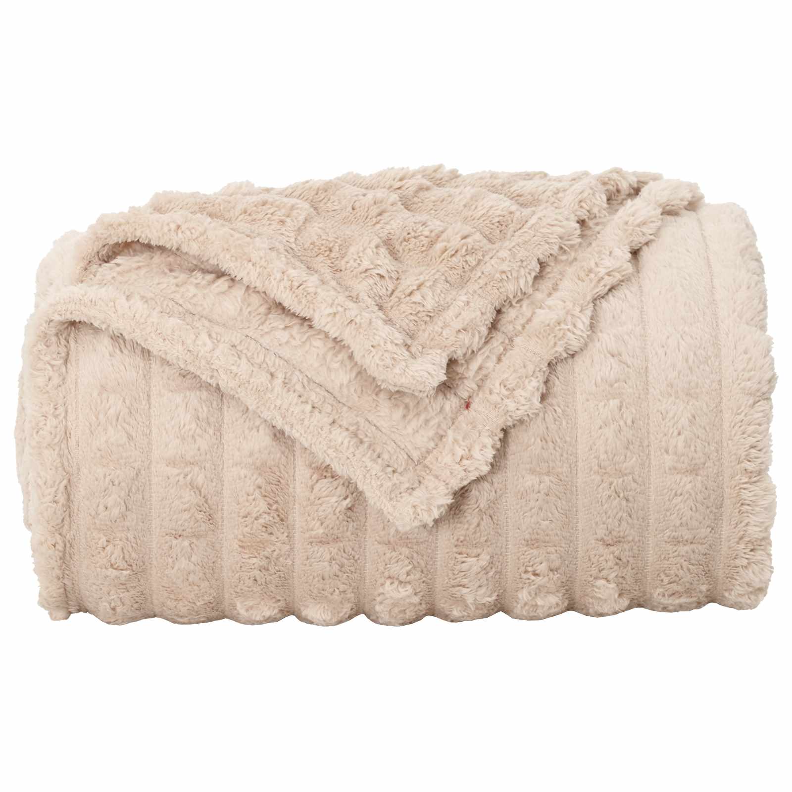 vidaXL Koce narzutowe 6 pcs Beżowy 200 x 150 cm Polar