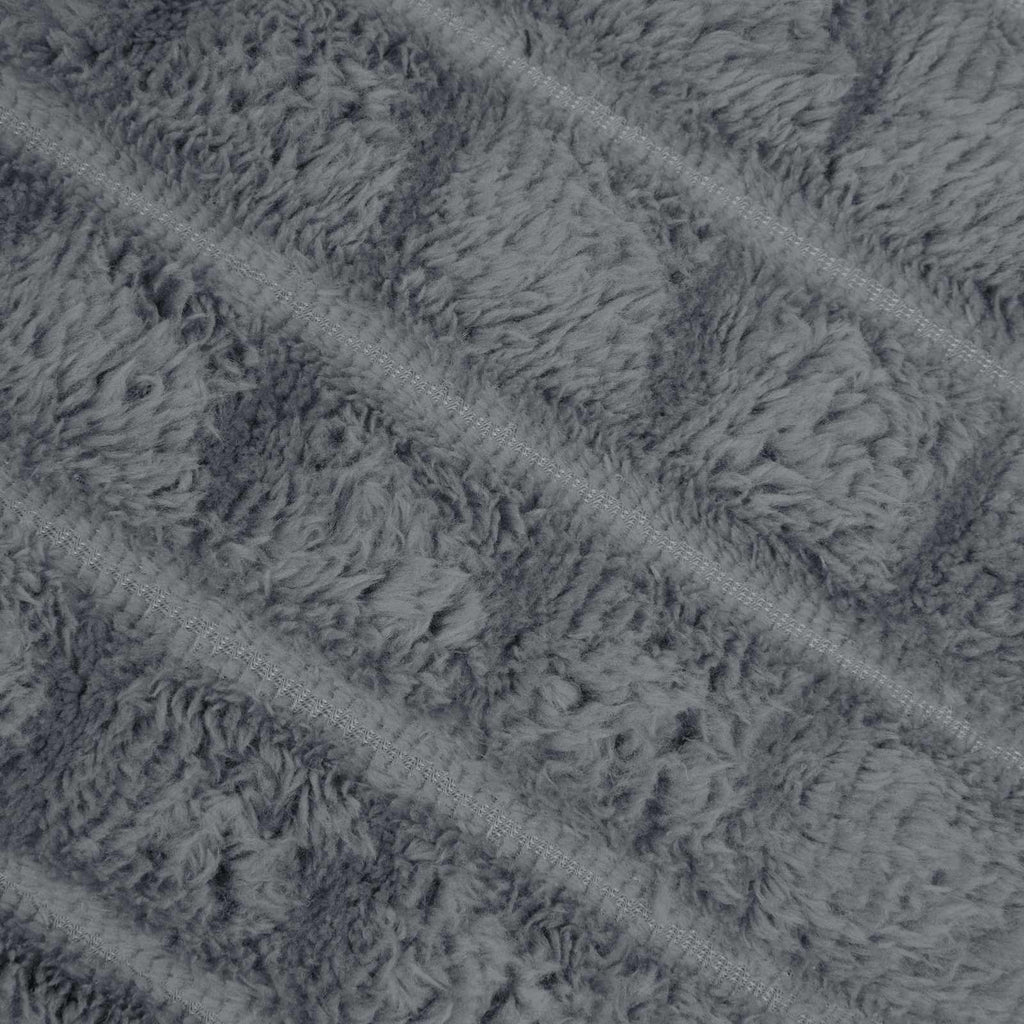 vidaXL Koce narzutowe 6 pcs Ciemnoszary 150 x 130 cm Polar