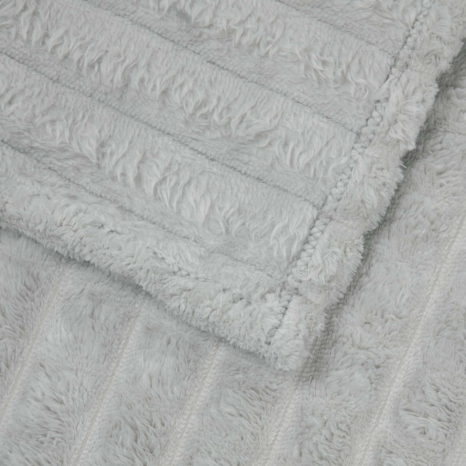 vidaXL Koce narzutowe 6 pcs Szary 200 x 150 cm Polar