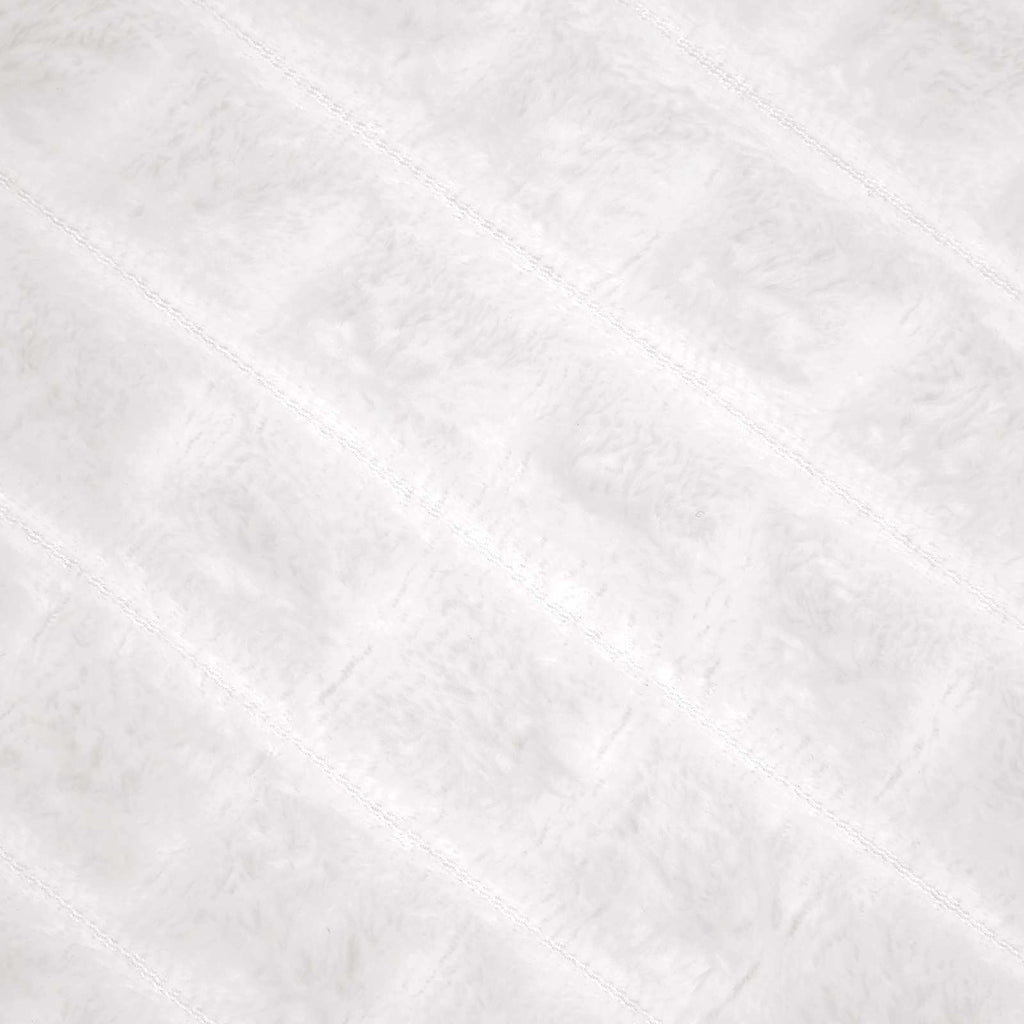 vidaXL Koce narzutowe 6 pcs Biały 150 x 130 cm Polar