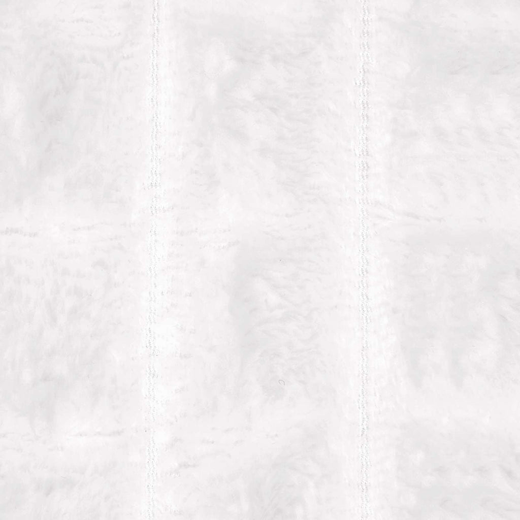 vidaXL Koce narzutowe 6 pcs Biały 200 x 150 cm Polar