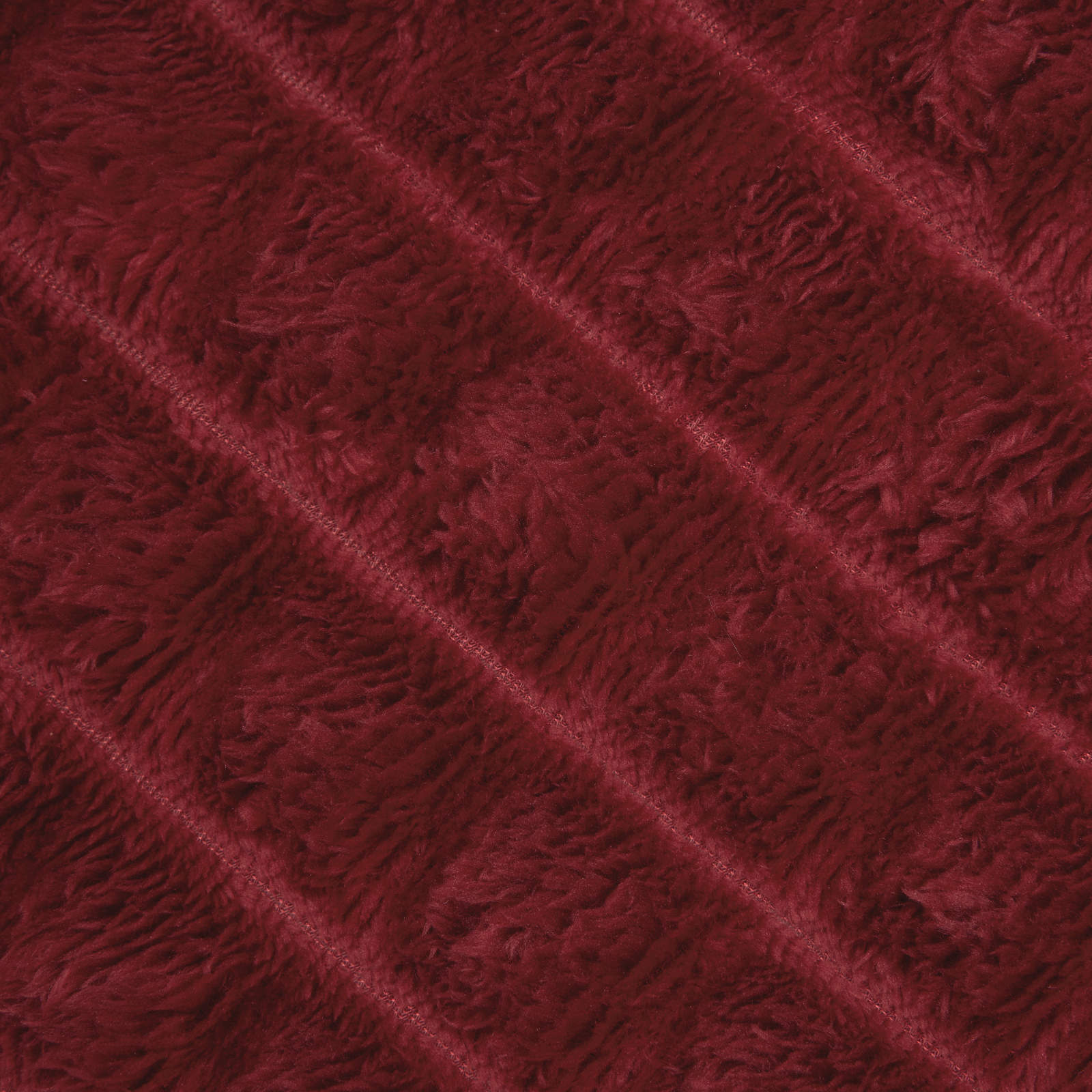 vidaXL Koce narzutowe 6 pcs Bordeaux Czerwony 150 x 130 cm Polar