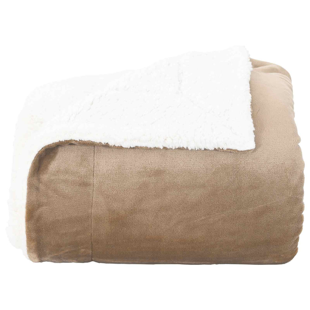 vidaXL Koc Camel 240 x 270 cm Polar