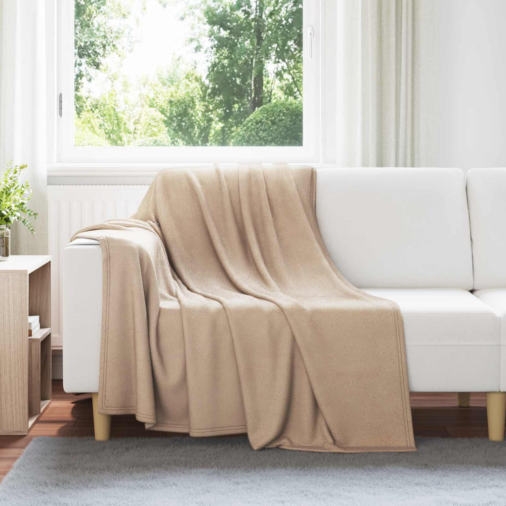 vidaXL Koc Camel 200 x 150 cm Polar