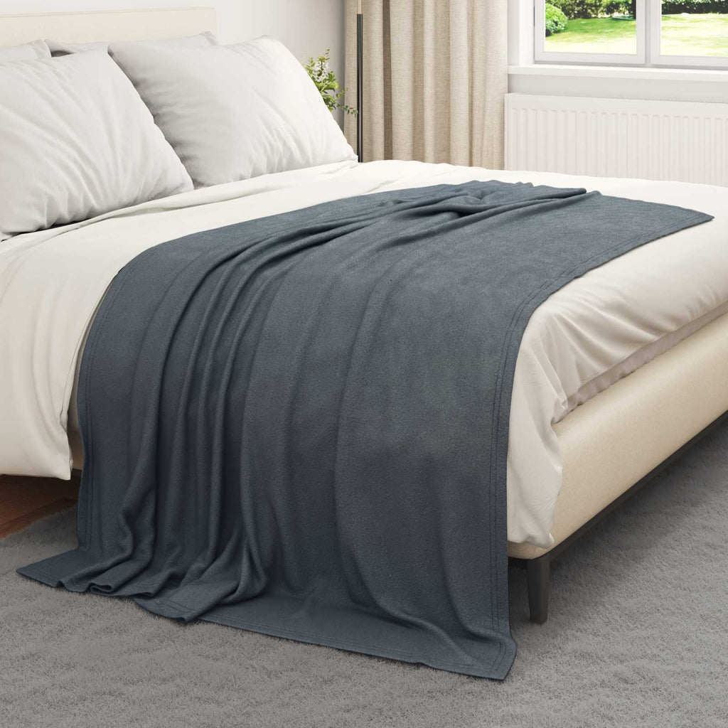 vidaXL Koc Ciemnoszary 200 x 150 cm Polar