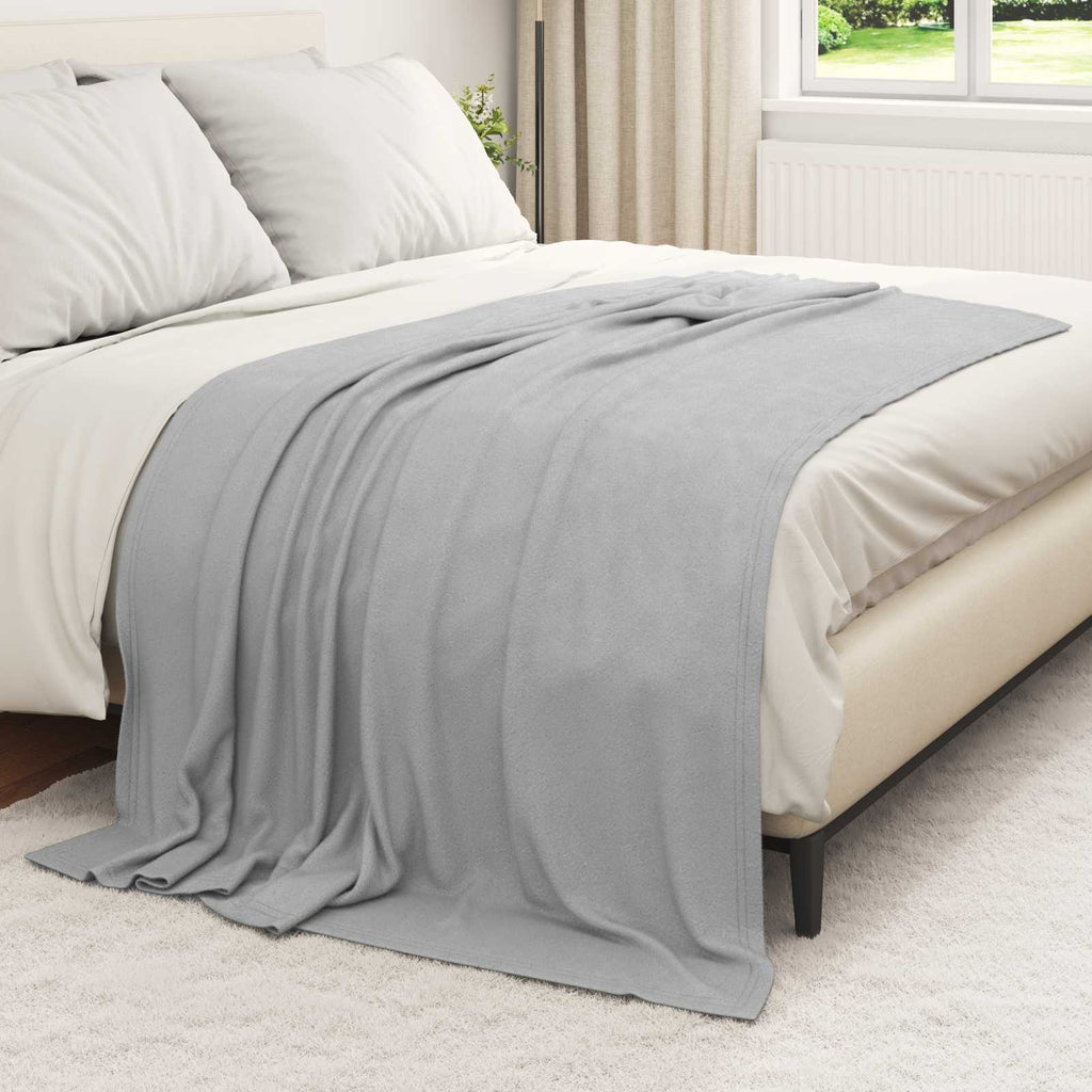 vidaXL Koc Szary 200 x 150 cm Polar