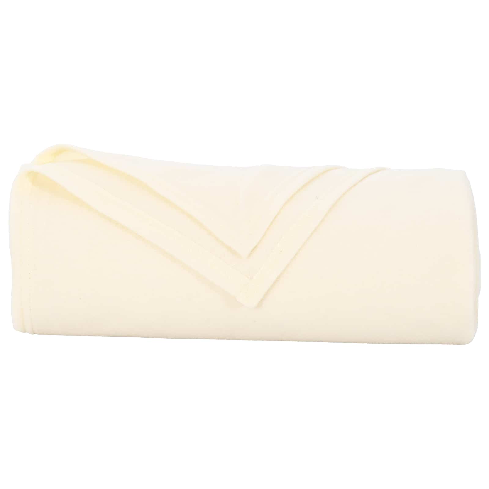 vidaXL Koc Kremowy 200 x 150 cm Polar