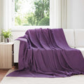 vidaXL Koc Fioletowy 240 x 220 cm Polar