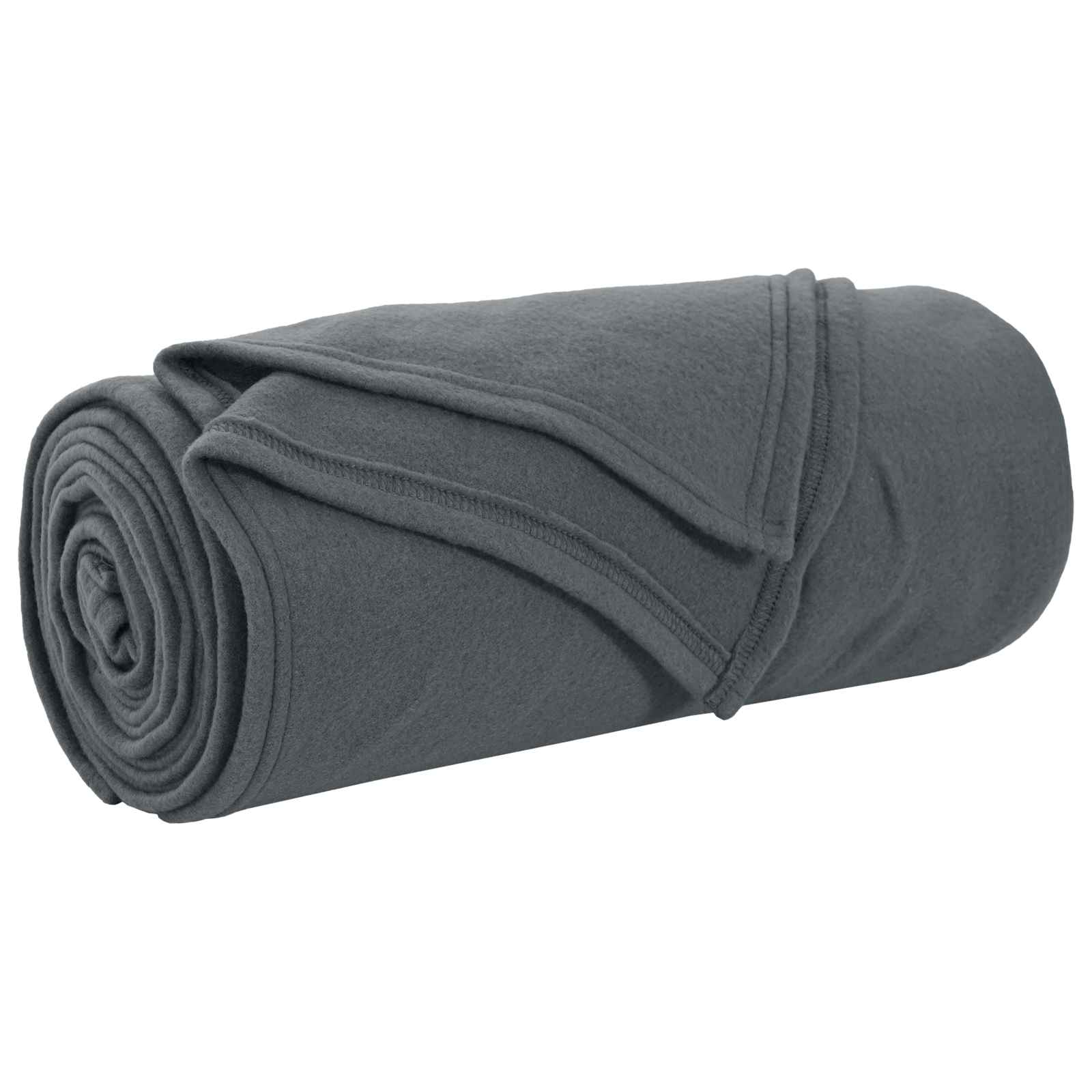 vidaXL Koce narzutowe 6 pcs Ciemnoszary 170 x 130 cm Polar