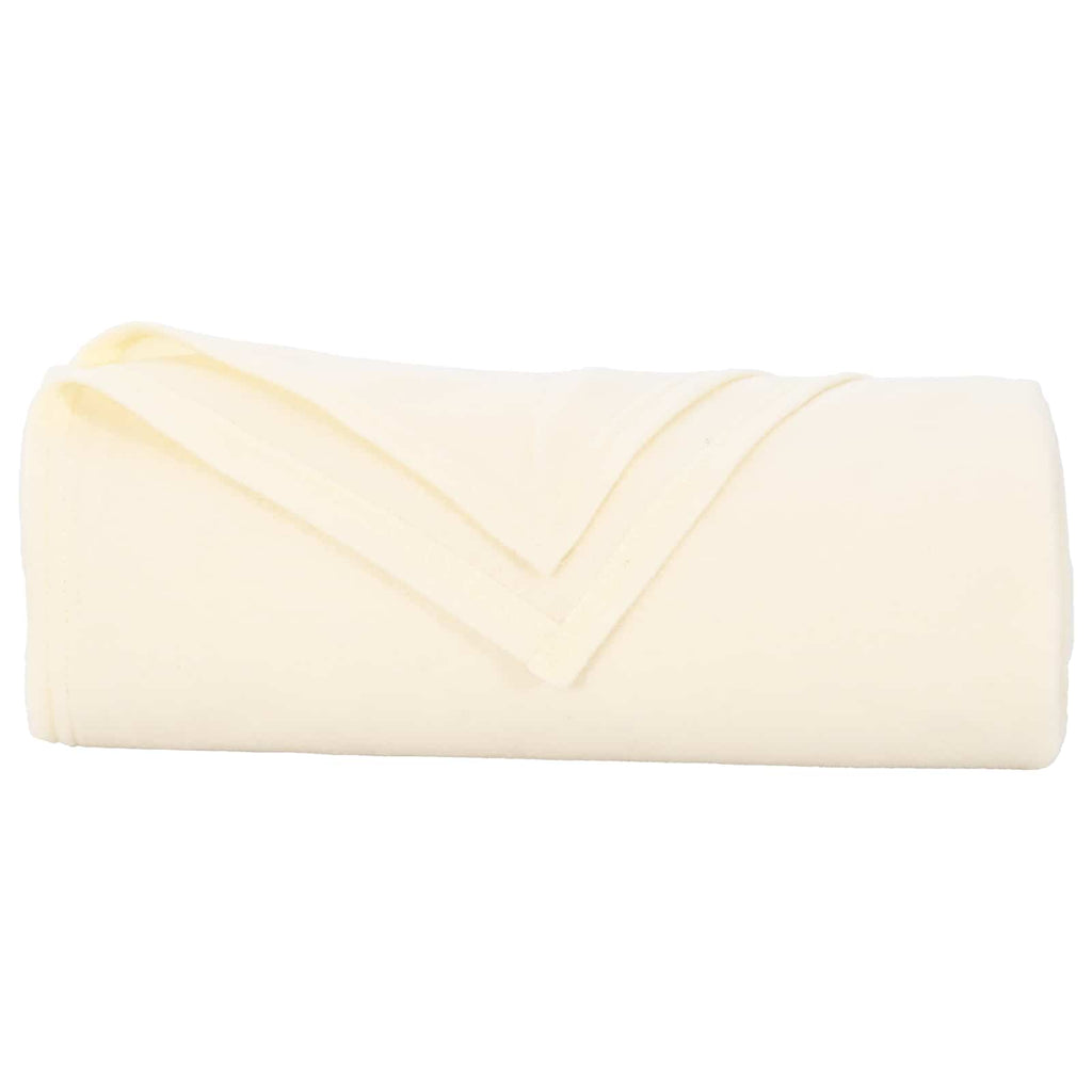 vidaXL Koce narzutowe 6 pcs Kremowy 200 x 150 cm Polar