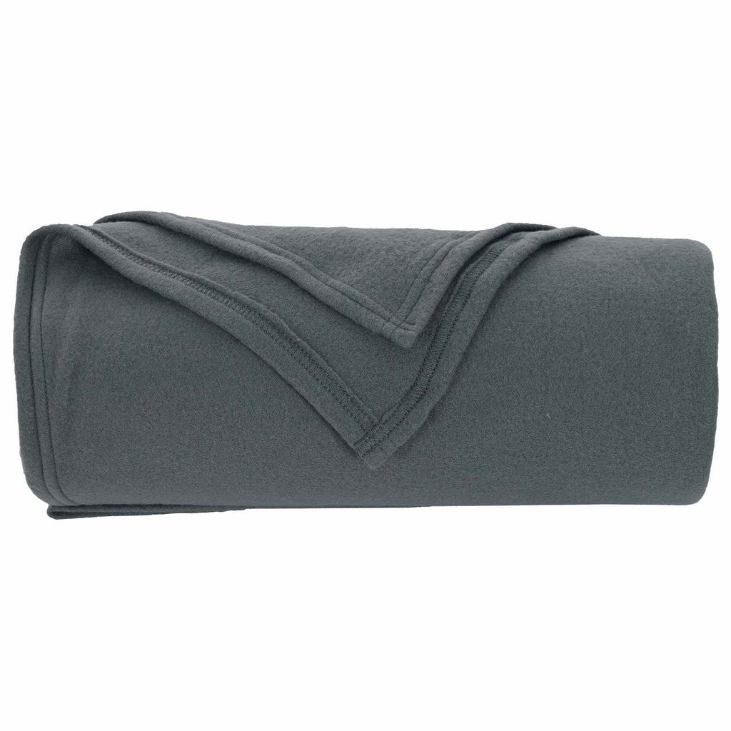vidaXL Koce narzutowe 24 pcs Ciemnoszary 240 x 220 cm Polar