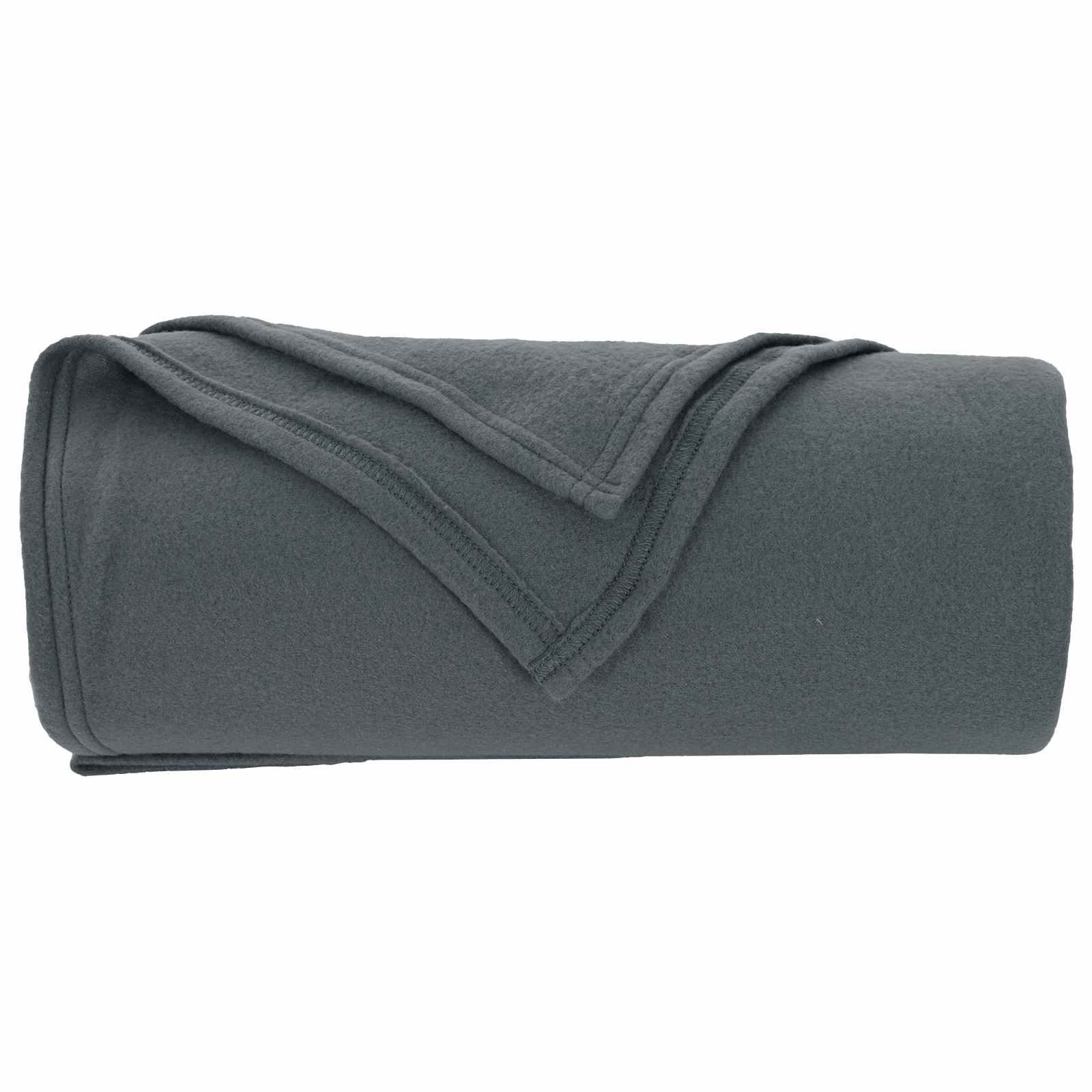 vidaXL Koce narzutowe 24 pcs Ciemnoszary 270 x 240 cm Polar