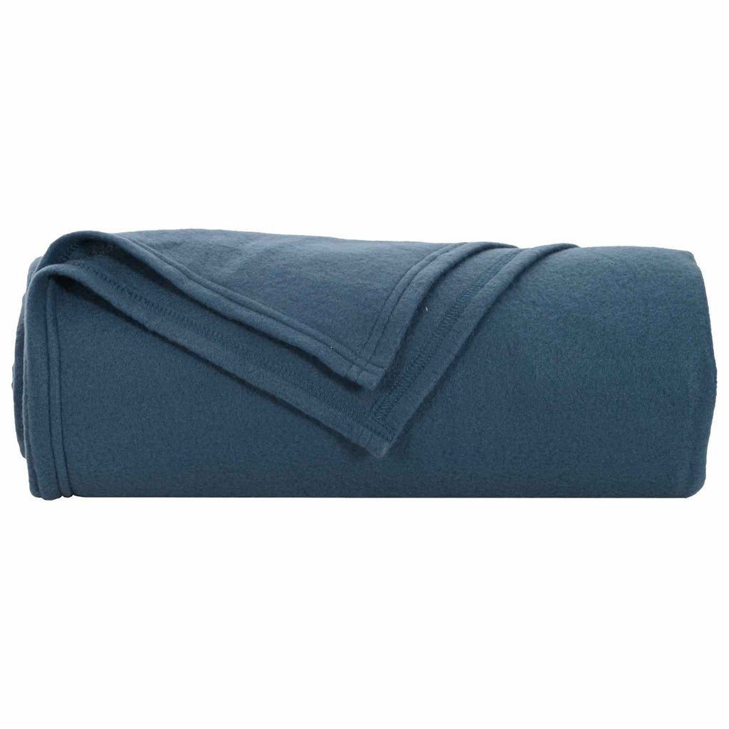 vidaXL Koce narzutowe 24 pcs Granatowy 170 x 130 cm Polar
