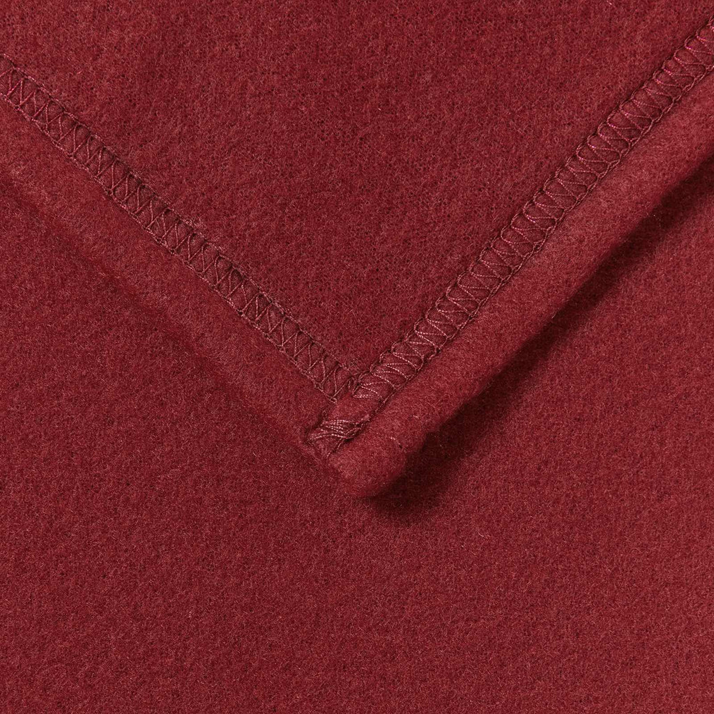 vidaXL Koce narzutowe 24 pcs Bordeaux Czerwony 270 x 240 cm Polar