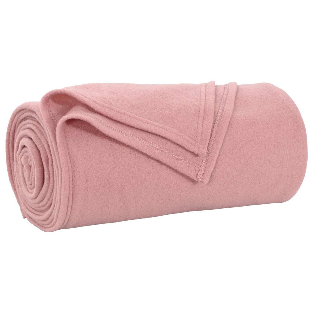 vidaXL Koce narzutowe 24 pcs Różowy 240 x 220 cm Polar