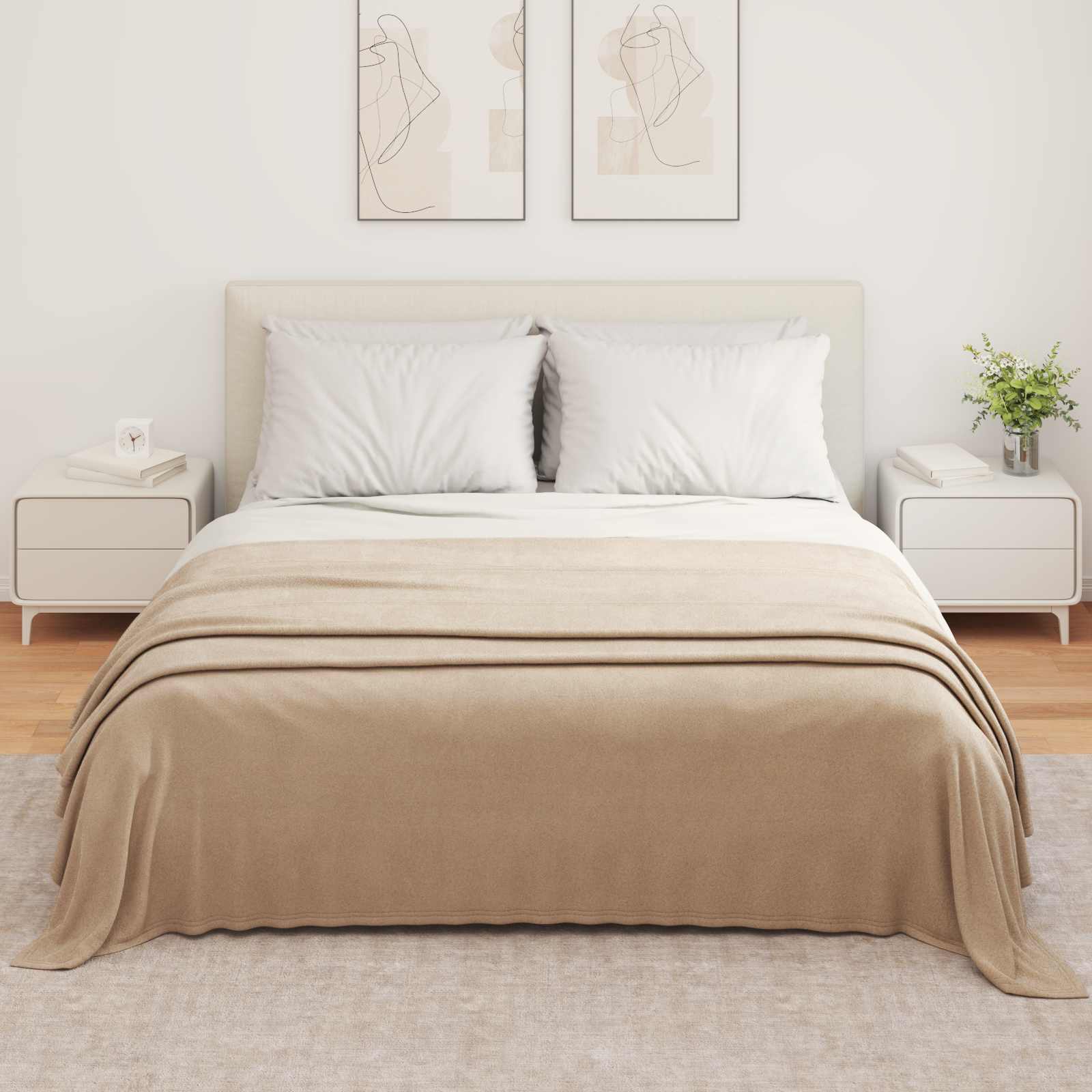 vidaXL Koc Camel 350 x 270 cm Polar
