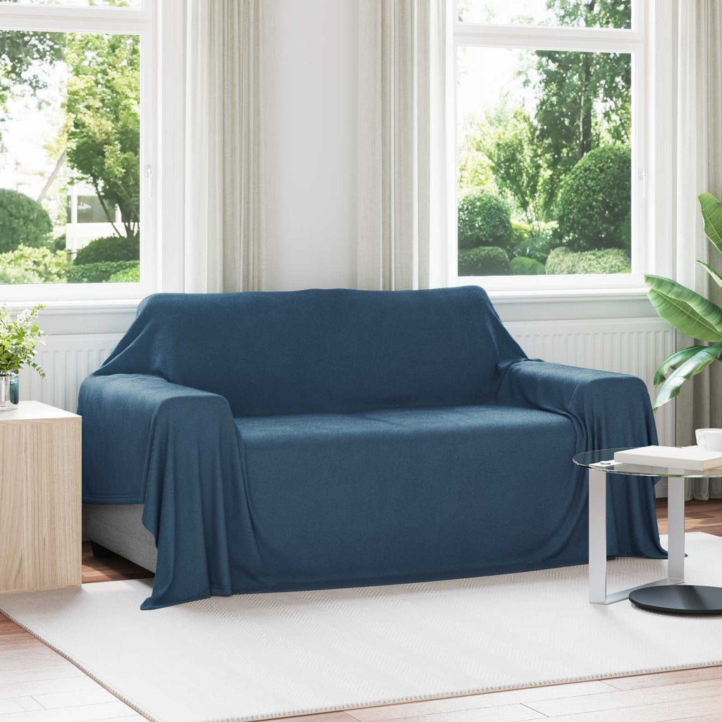 vidaXL Koc Granatowy 280 x 210 cm Polar