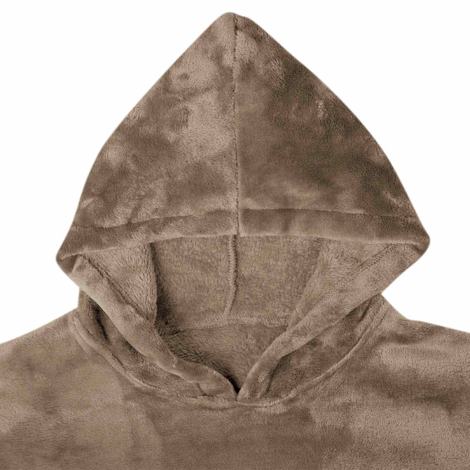vidaXL Bluza-koc Camel s Flanela