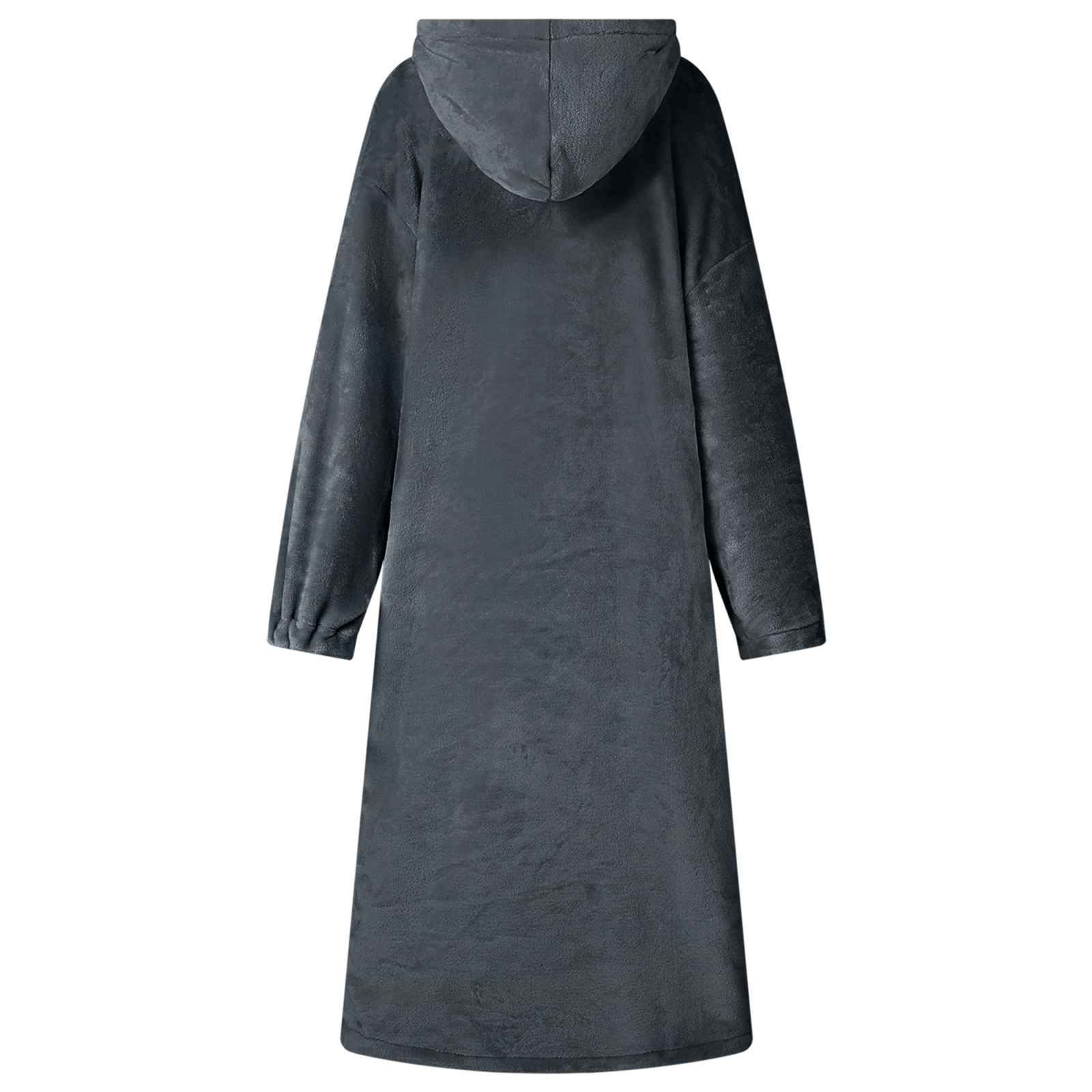 vidaXL Bluza-koc Granatowy m Flanela