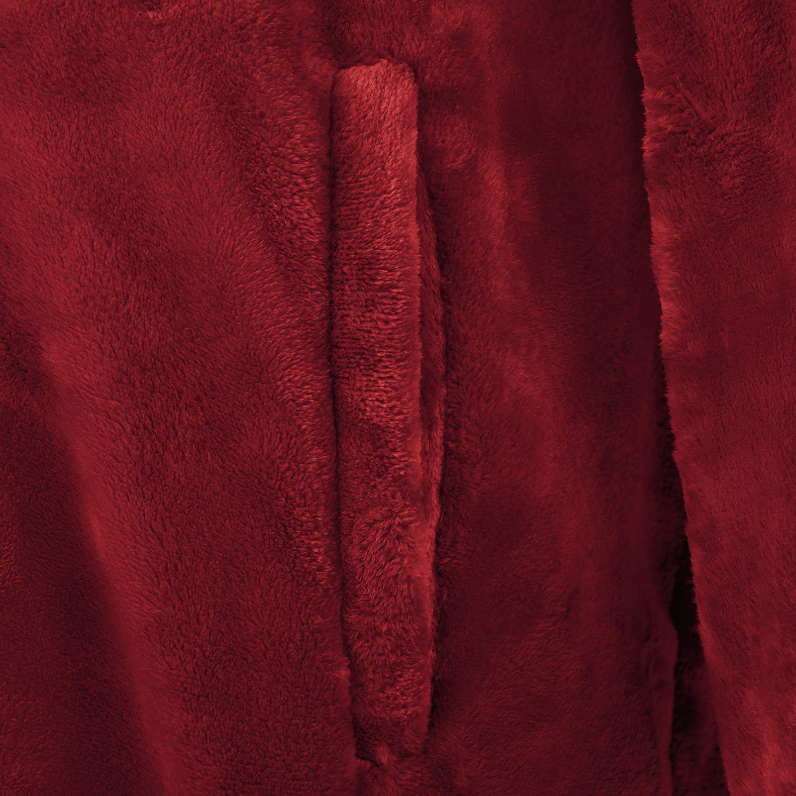 vidaXL Bluza-koc Bordeaux Czerwony l Flanela