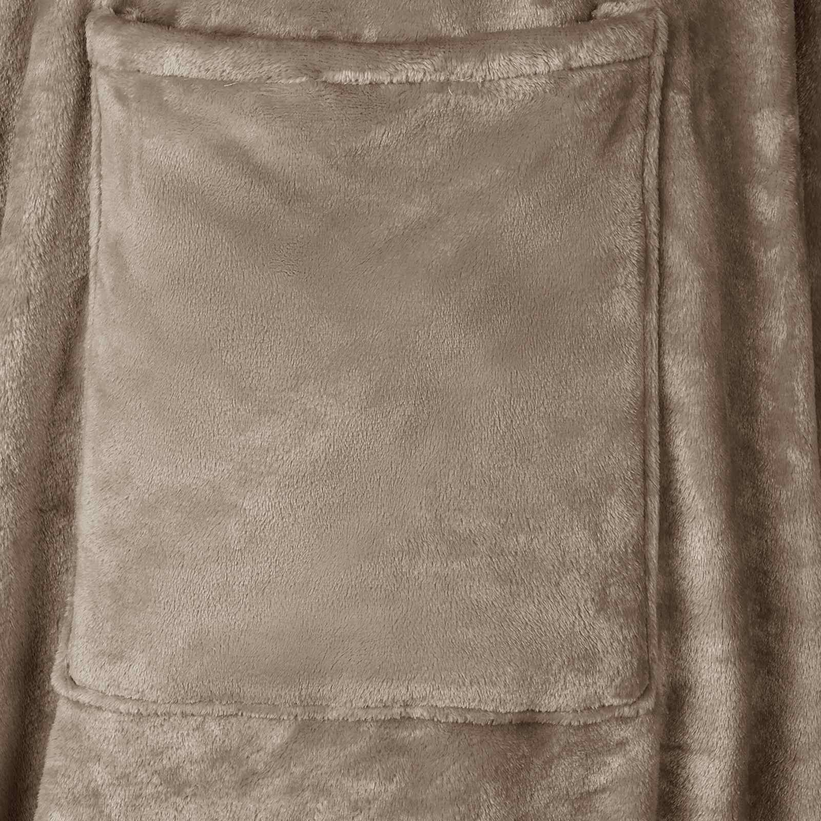 vidaXL Bluza-koc Camel F Flanela