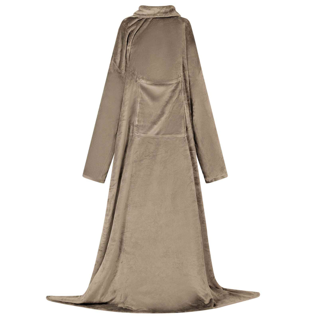 vidaXL Bluza-koc Camel F Flanela