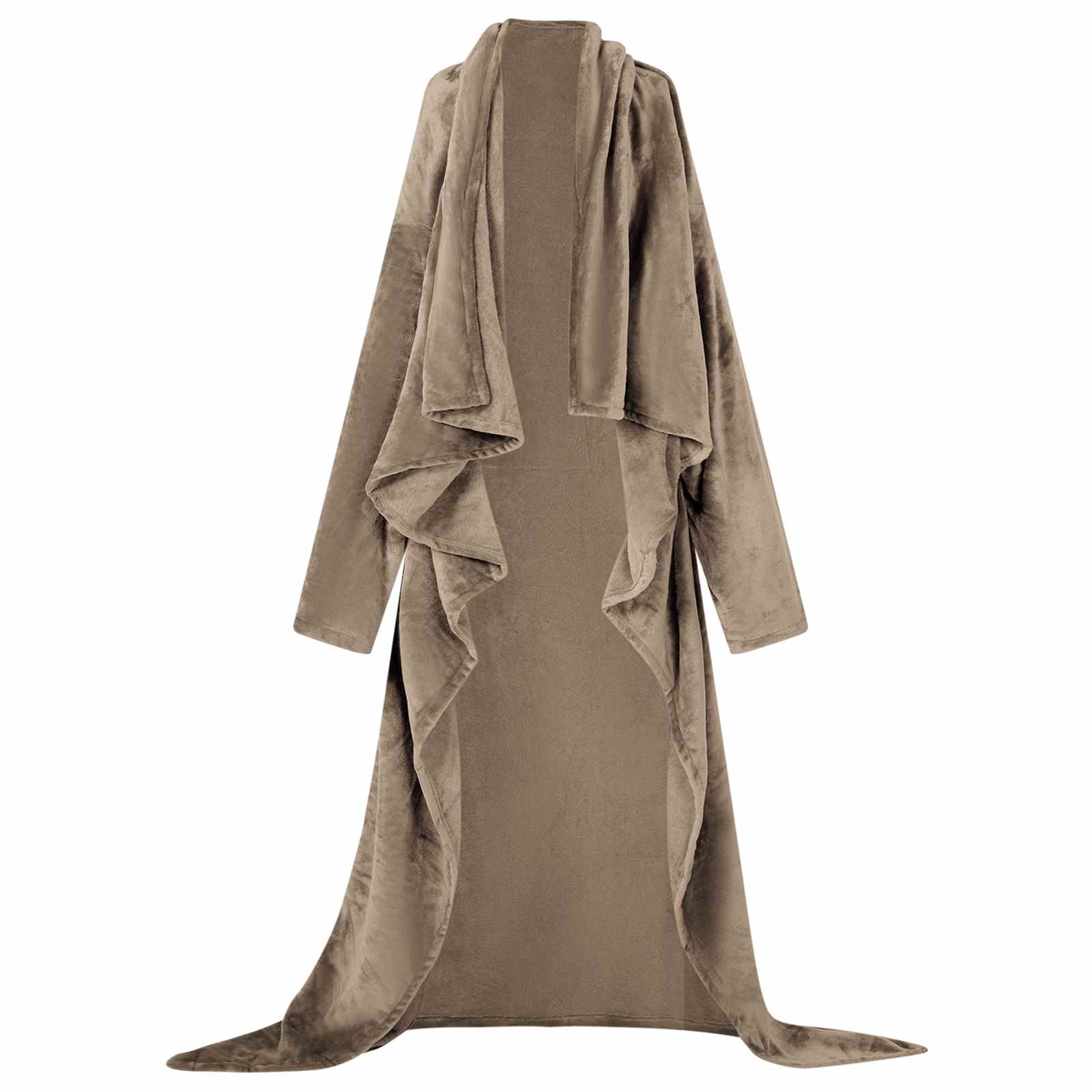 vidaXL Bluza-koc Camel F Flanela