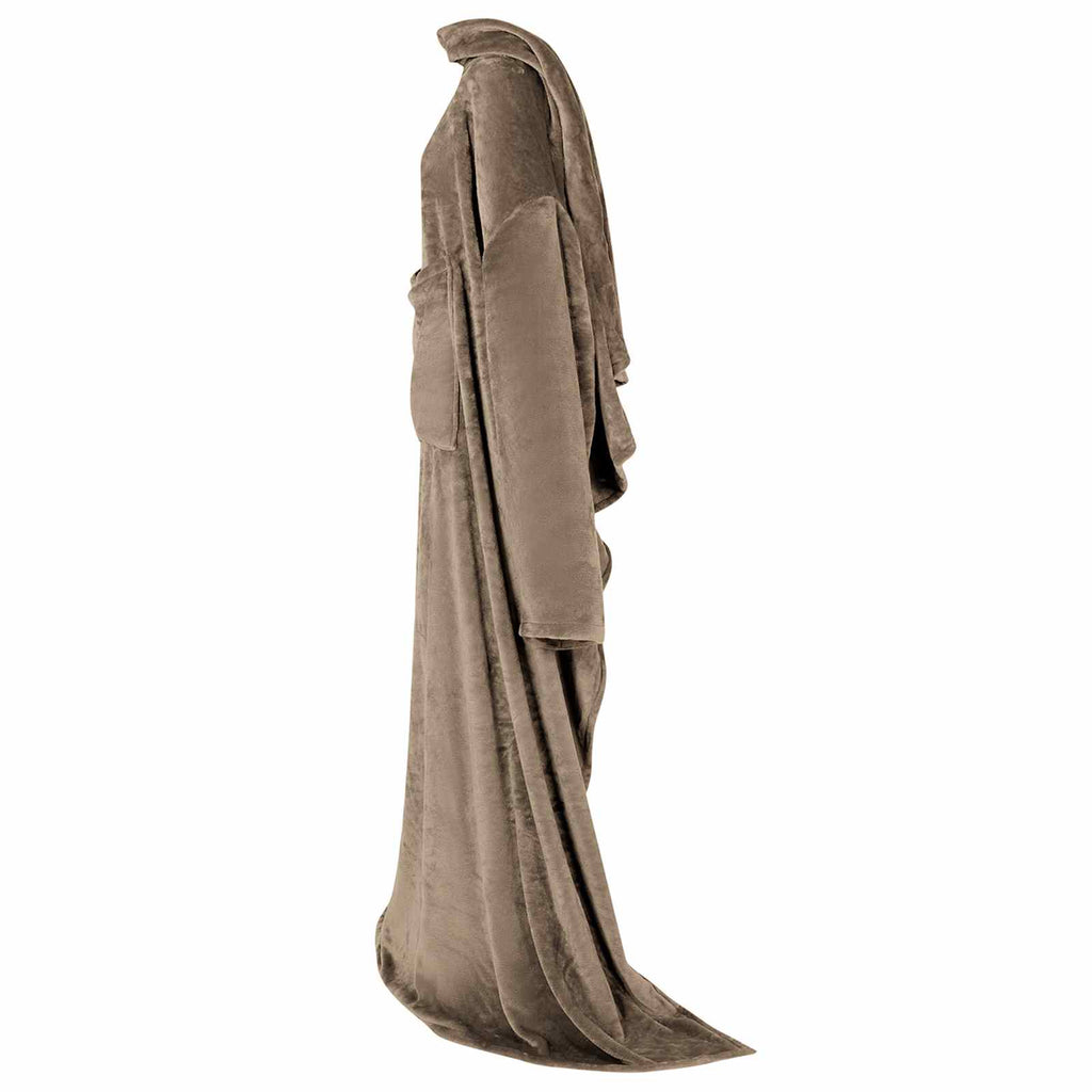 vidaXL Bluza-koc Camel F Flanela
