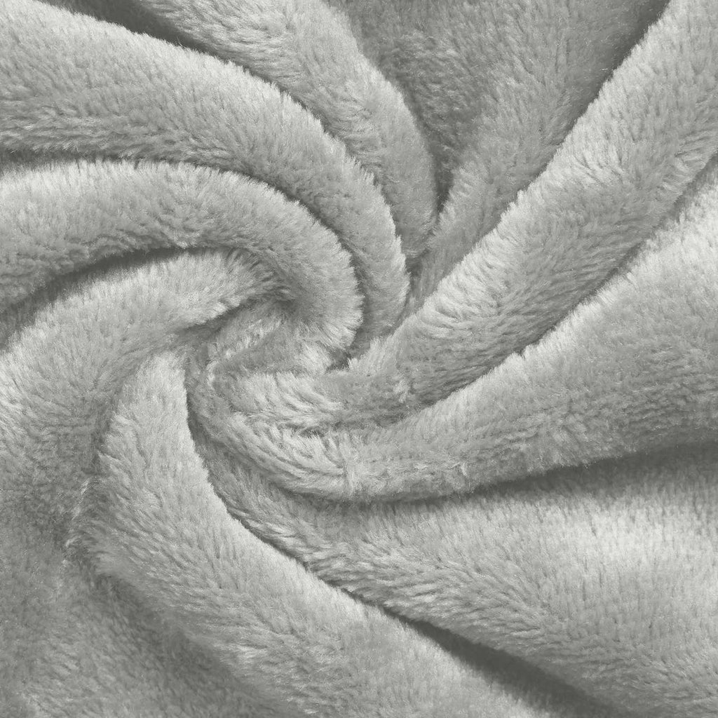 vidaXL Bluza-koc Szary M Fleece i Flanela