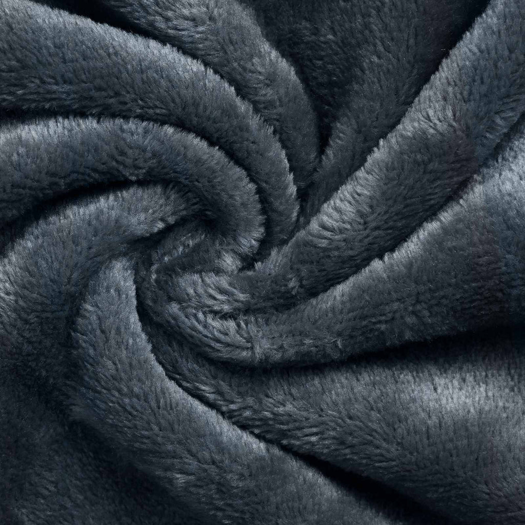 vidaXL Bluza-koc Granatowy M Fleece i Flanela