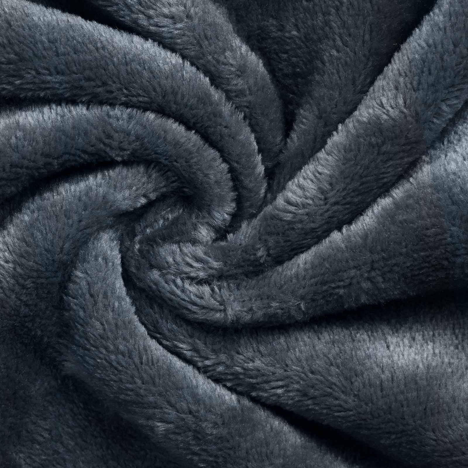 vidaXL Bluza-koc Granatowy L Fleece i Flanela