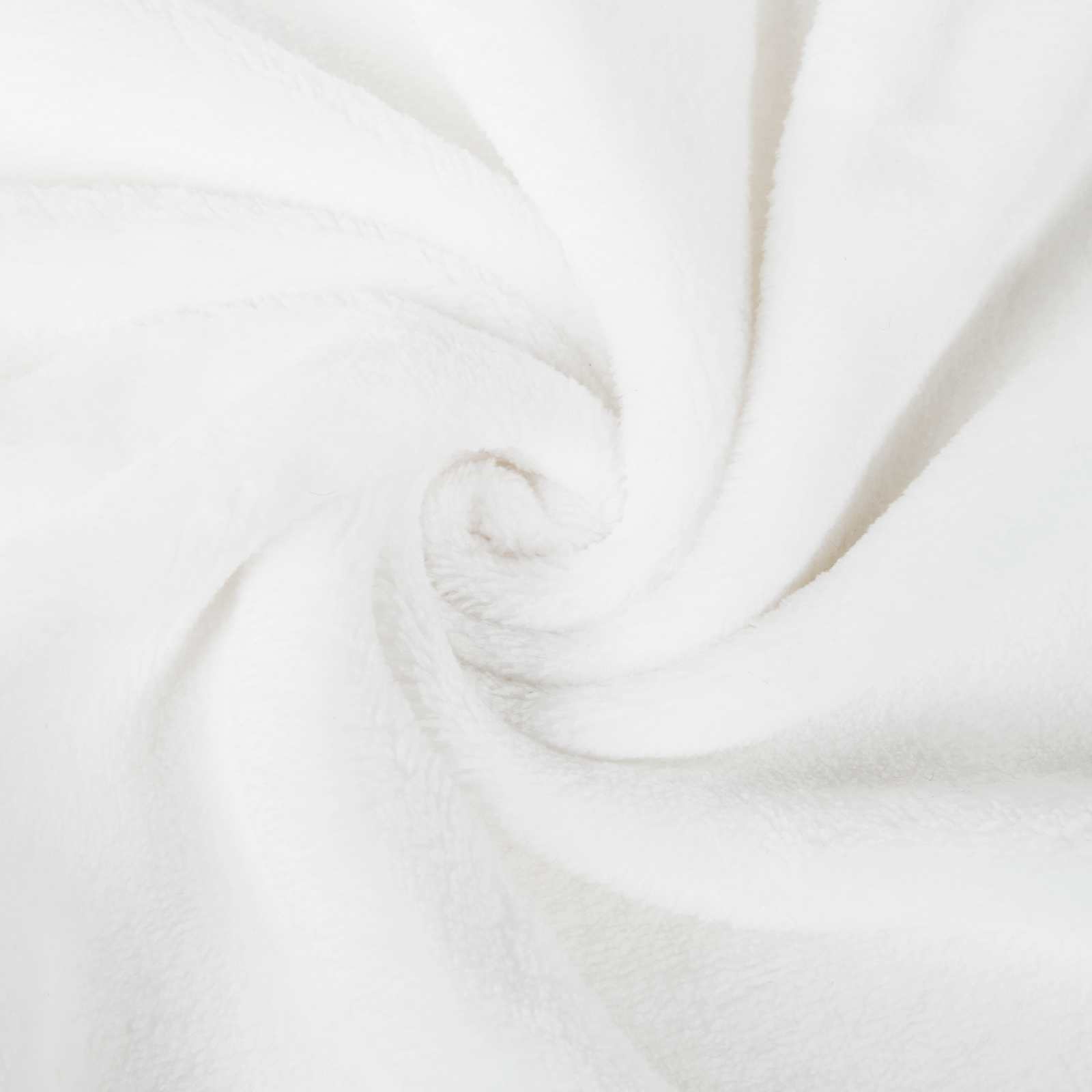vidaXL Bluza-koc Biały M Fleece i Flanela