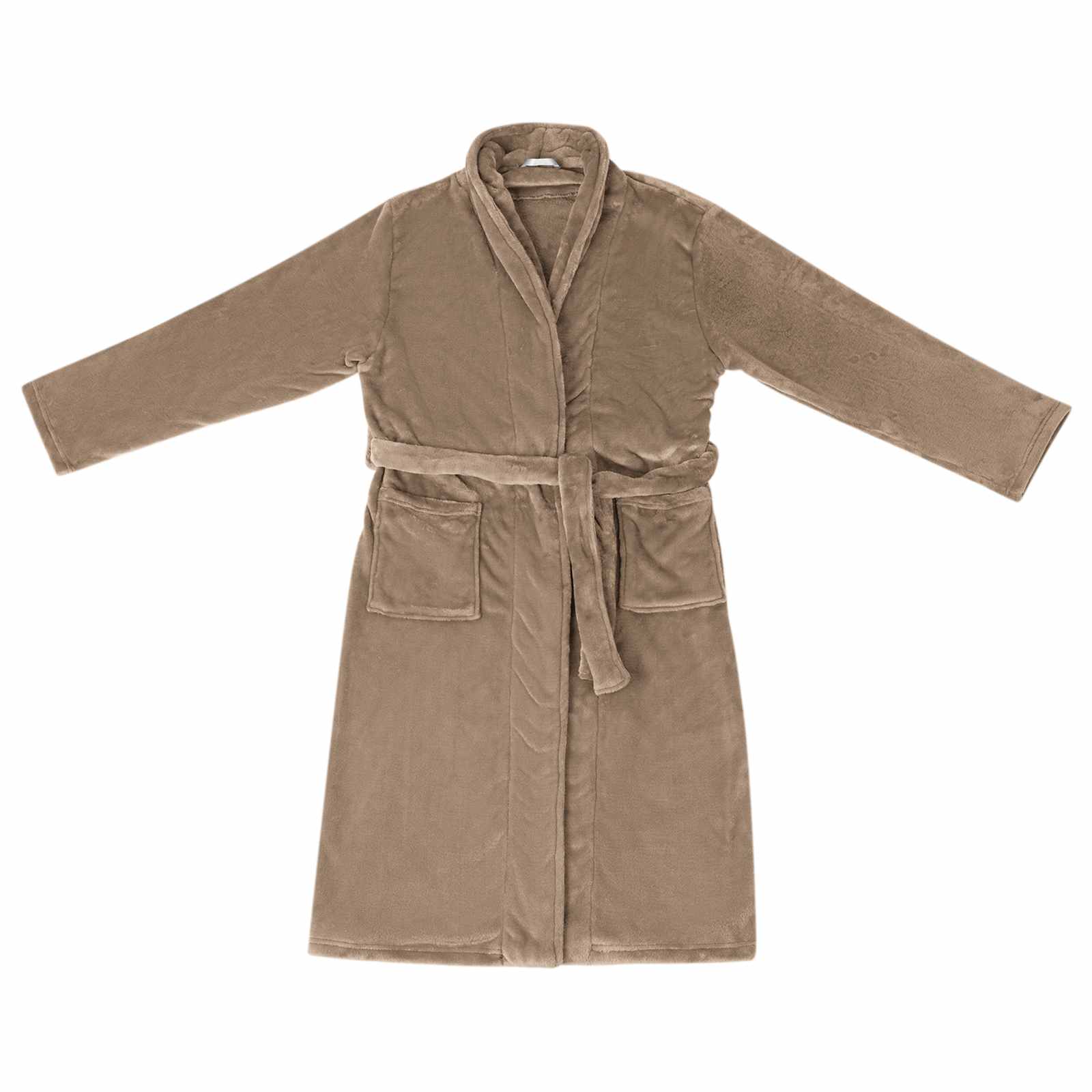 vidaXL Szlafrok bez kaptura Camel xxl Flanela