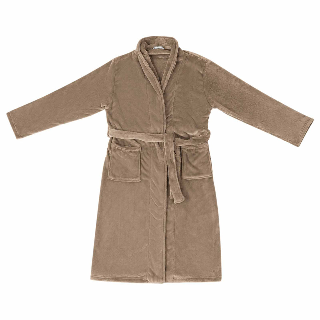vidaXL Szlafrok bez kaptura Camel xxxl Flanela