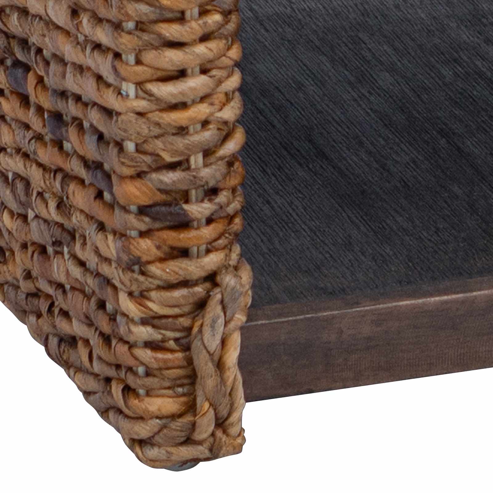 vidaXL Stolik kawowy Naturalny 45 x 45 x 45 cm Lite drewno mahoniowe