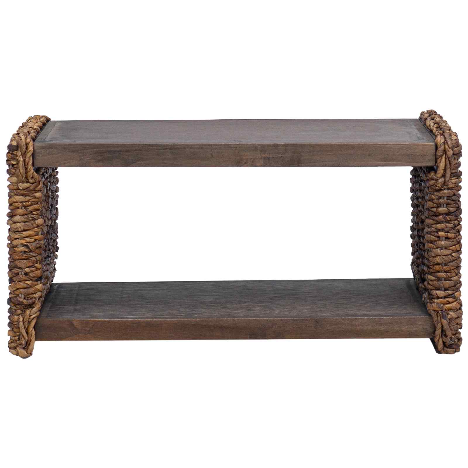vidaXL Stolik kawowy Naturalny 70 x 35 x 35 cm Lite drewno mahoniowe