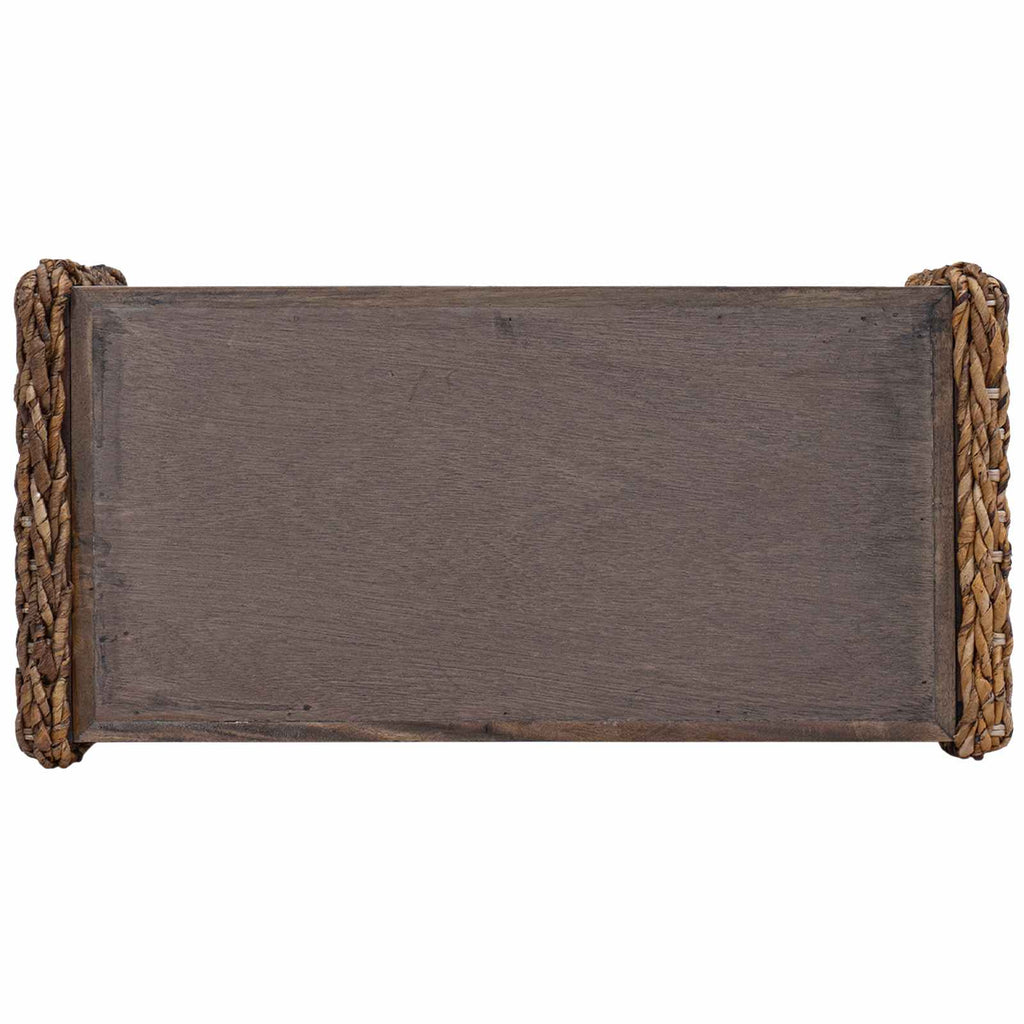 vidaXL Stolik kawowy Naturalny 70 x 35 x 35 cm Lite drewno mahoniowe