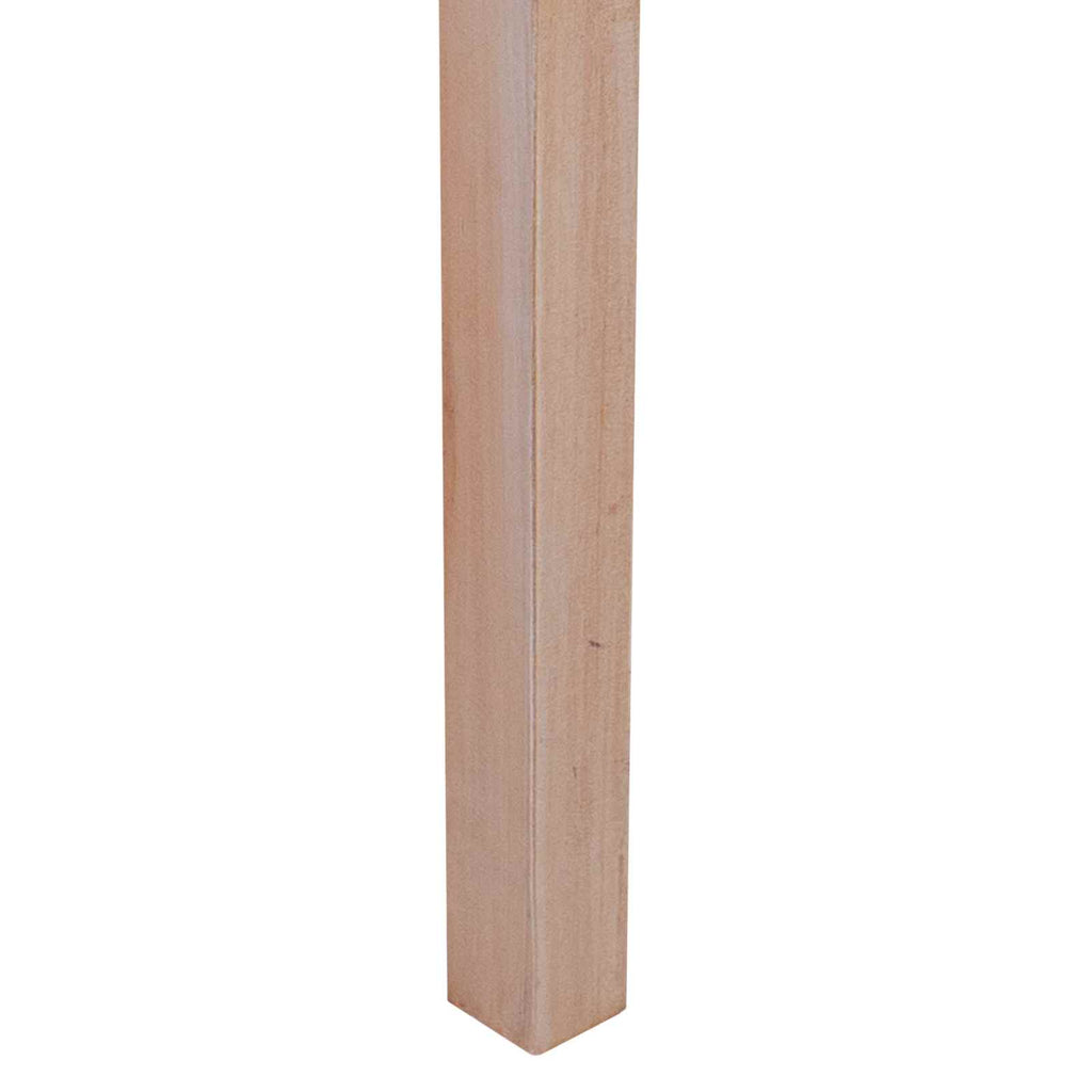 vidaXL Krzesło jadalniane 2 pcs Rattan Kubu Białe pranie