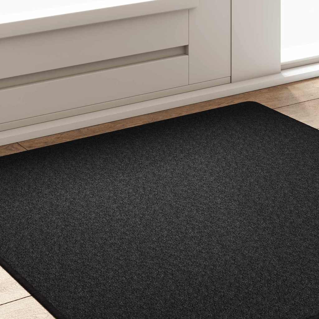 vidaXL Chodnik dywanowy Antracyt 100 x 100 cm 100% polipropylen