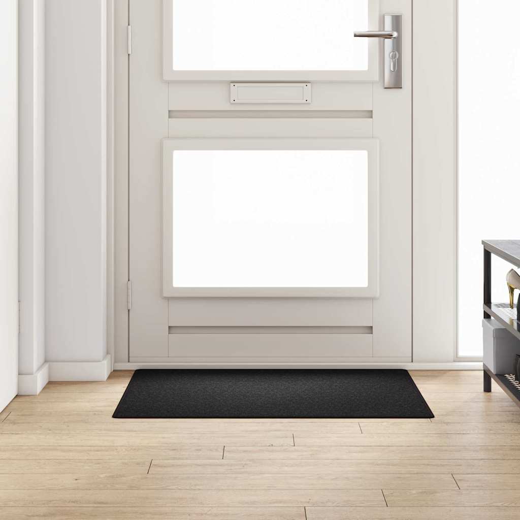 vidaXL Chodnik dywanowy Antracyt 100 x 100 cm 100% polipropylen