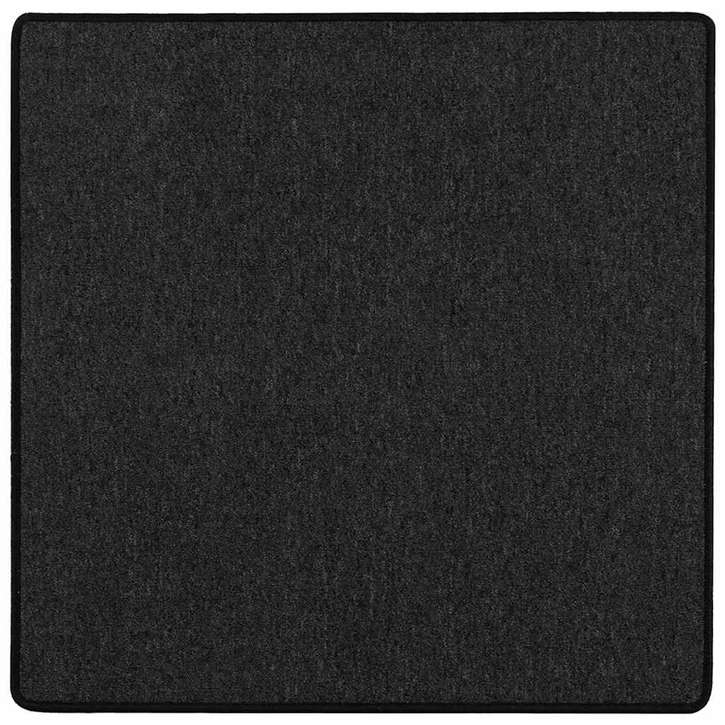 vidaXL Chodnik dywanowy Antracyt 100 x 100 cm 100% polipropylen