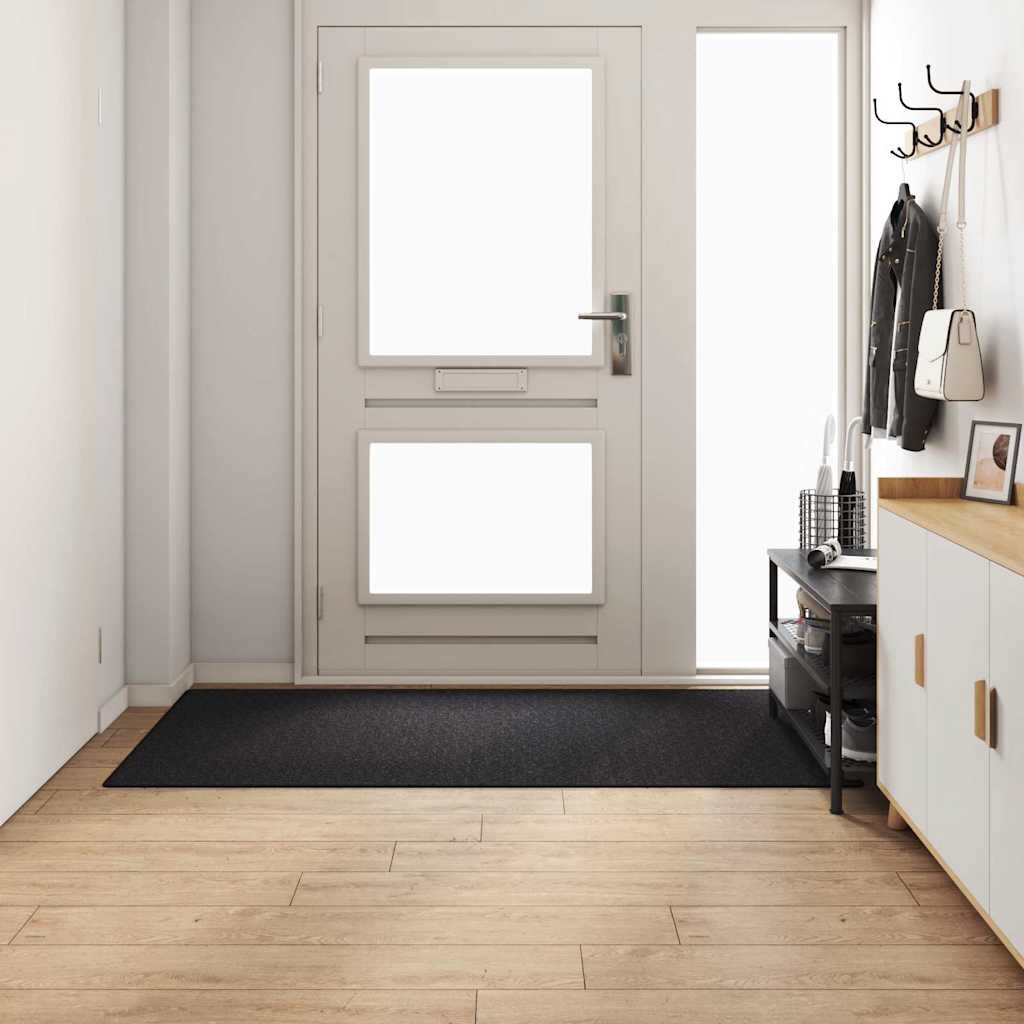 vidaXL Chodnik dywanowy Antracyt 100 x 200 cm 100% polipropylen