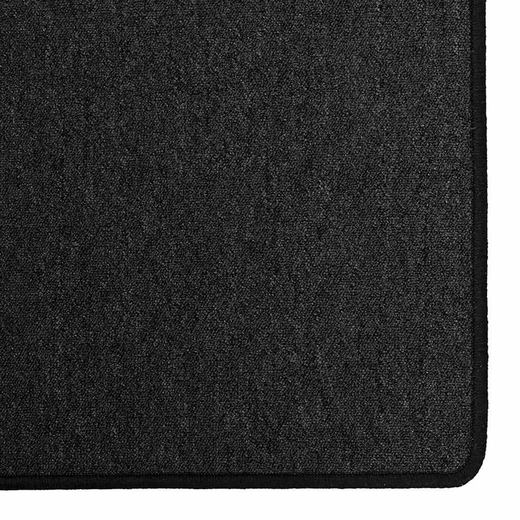 vidaXL Chodnik dywanowy Antracyt 100 x 250 cm 100% polipropylen