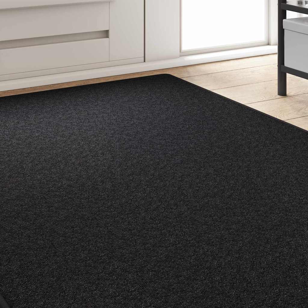 vidaXL Chodnik dywanowy Antracyt 100 x 250 cm 100% polipropylen