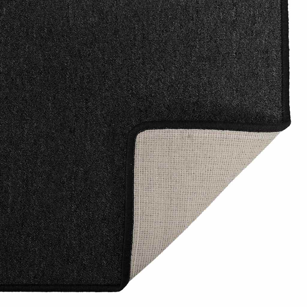 vidaXL Chodnik dywanowy Antracyt 100 x 300 cm 100% polipropylen