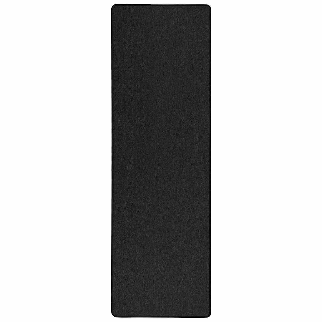 vidaXL Chodnik dywanowy Antracyt 100 x 300 cm 100% polipropylen