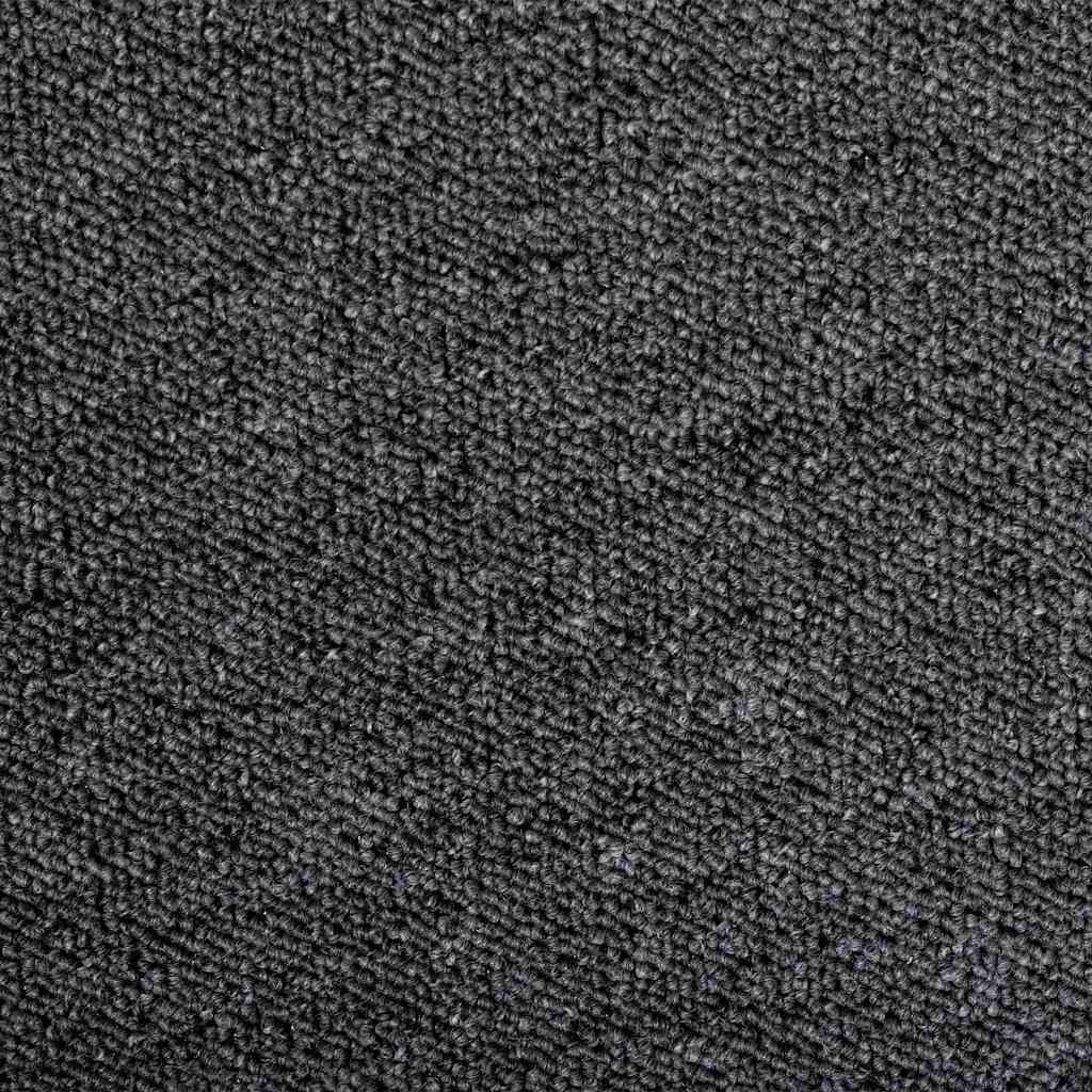 vidaXL Chodnik dywanowy Ciemnoszary 80 x 500 cm 100% polipropylen