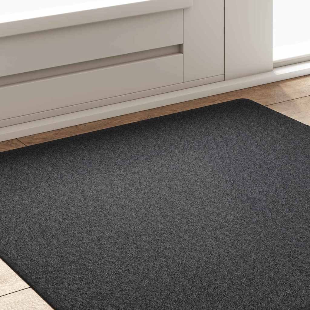 vidaXL Chodnik dywanowy Ciemnoszary 100 x 100 cm 100% polipropylen